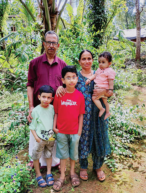 Radhakrishnan-with-family